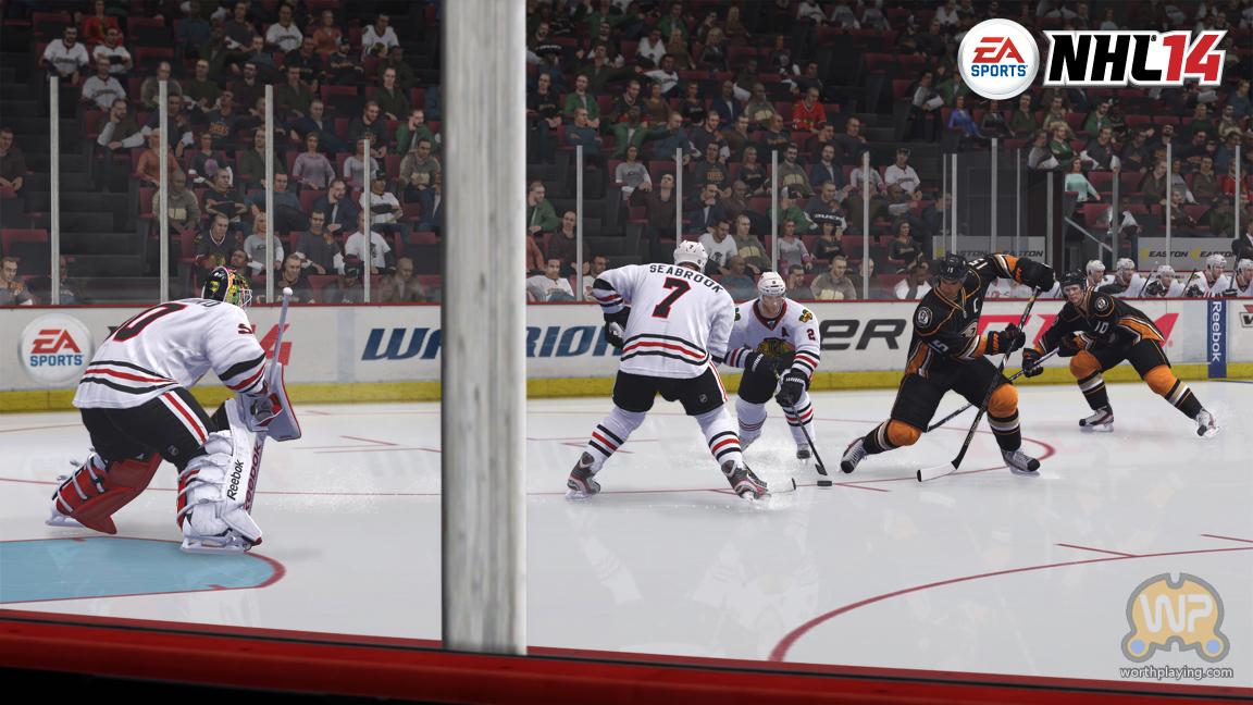 ea新作《nhl 14》美国冰球大联盟 最新截图曝光