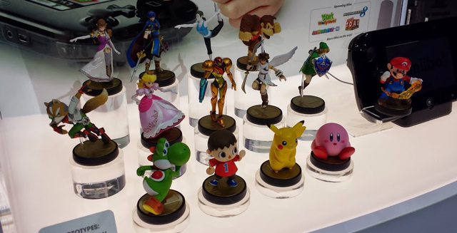 任天堂手办amiibo角色公开 众明星游戏人物各种萌