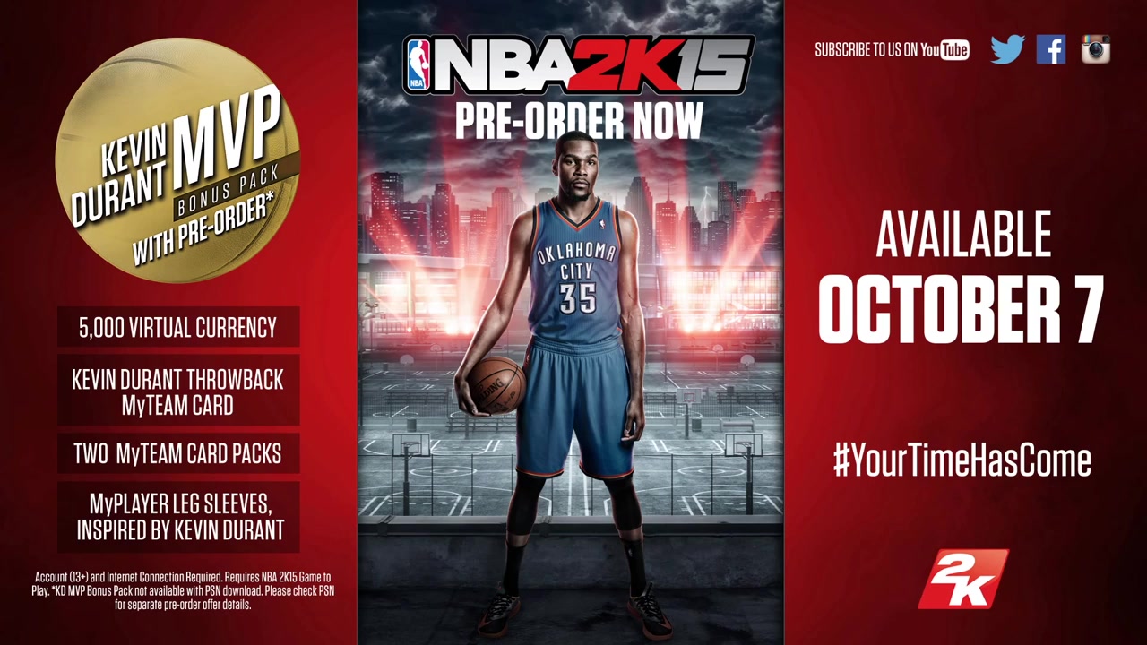 《nba 2k15》最新预告片 双方球员登场画面介绍