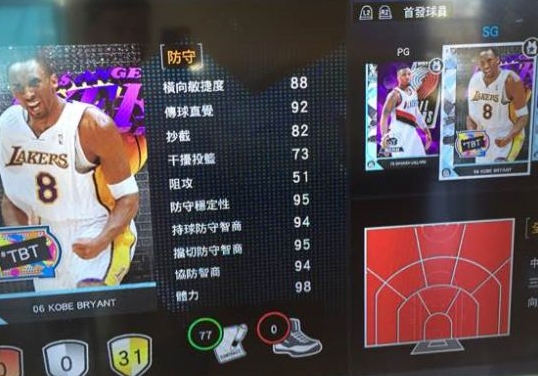 nba2k16mt模式控球后卫得分后卫推荐 后卫用谁比较好