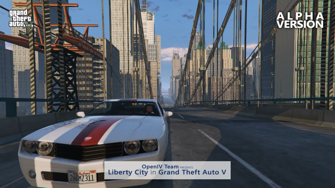 《侠盗猎车5》mod加入自由城 公布首批测试截图