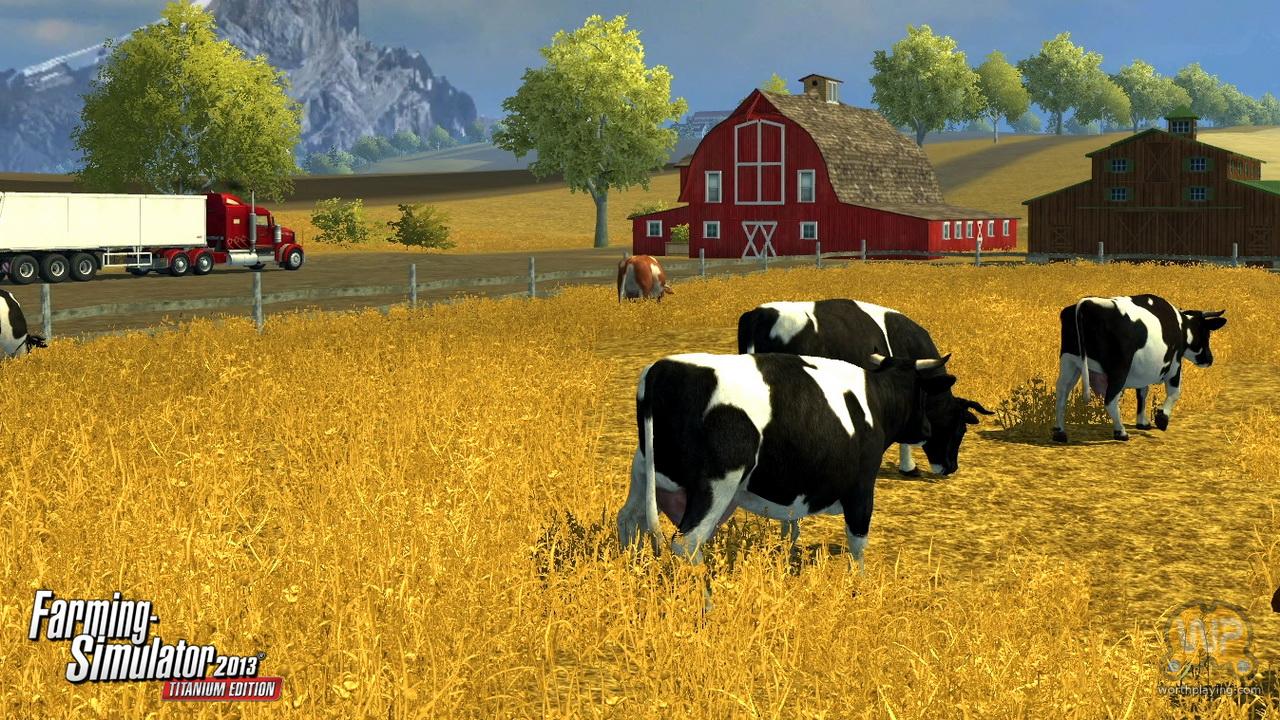 模拟农场2013资料片加入美国农场游戏截图赏