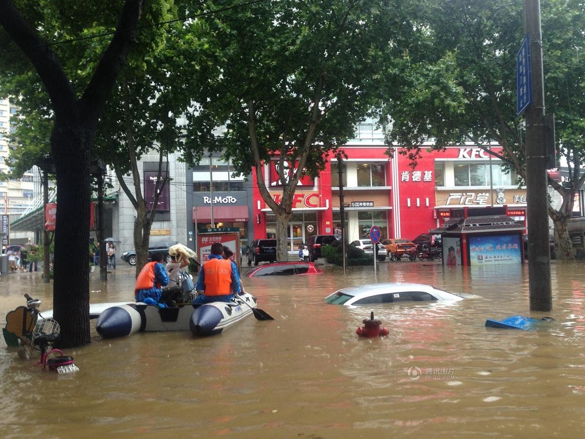 2021武汉暴雨图片